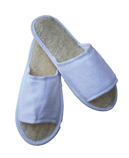 Loofah Slippers Large
