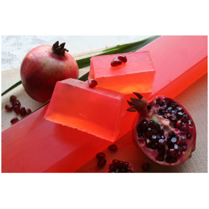 Pomegranate Soap-whole bar-11 pcs (1kg)