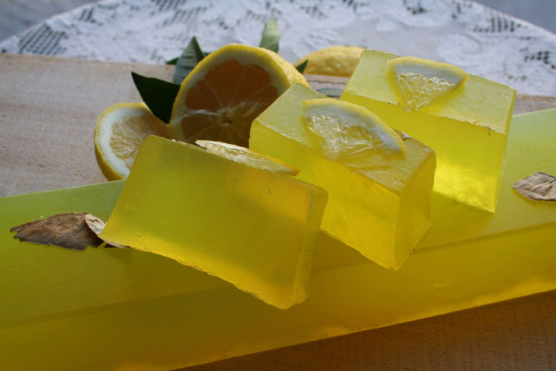 Lemon Olive Oil soap