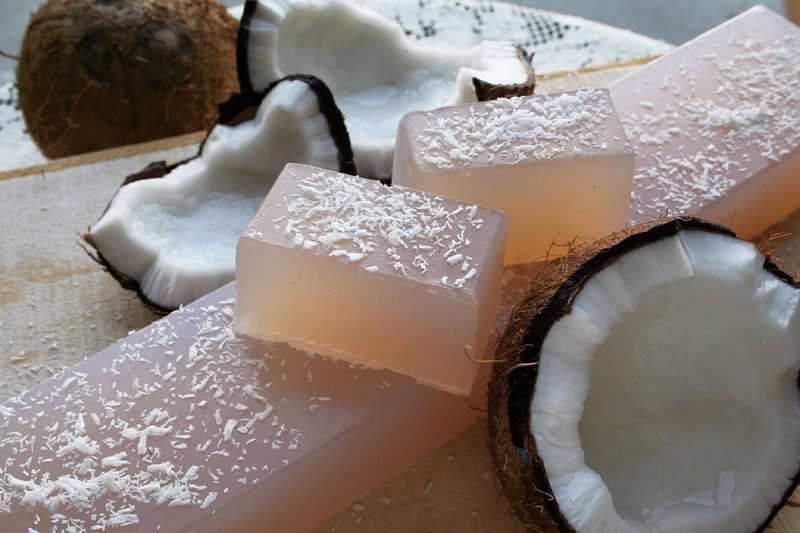 Coconut Soap-whole bar-11 pcs (1kg)