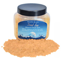 Peach Bath Salt jar 500gr