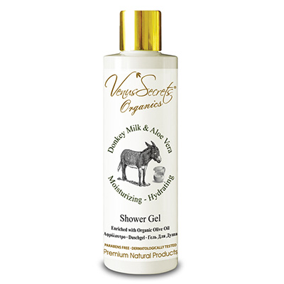 Donkey Milk Shower Gel with Aloe Vera