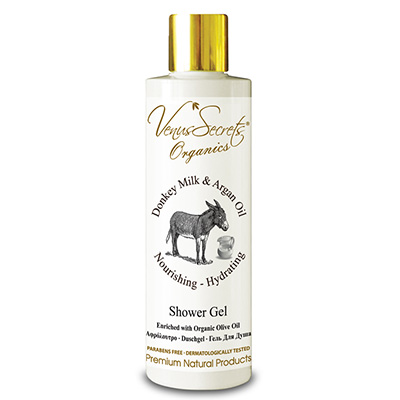 Donkey Milk Shower Gel with with Argan Oil 150gr