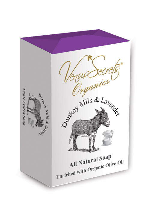 Natural Soap with Donkey Milk & Lavender 150gr