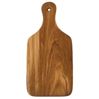 Wood cutting board in racket shape thin 29 cm