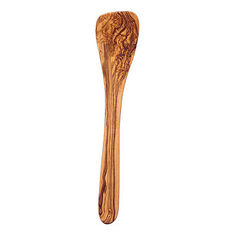 Pointy edge wooden spoon / 30 cm