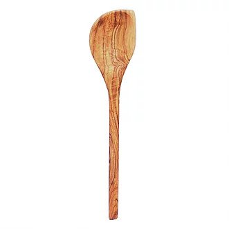 Pointy edge wooden spoon / 30 cm