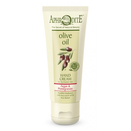 APHRODITE Youthful Radiance Hand Cream with Argan & Pomegranate 75ml