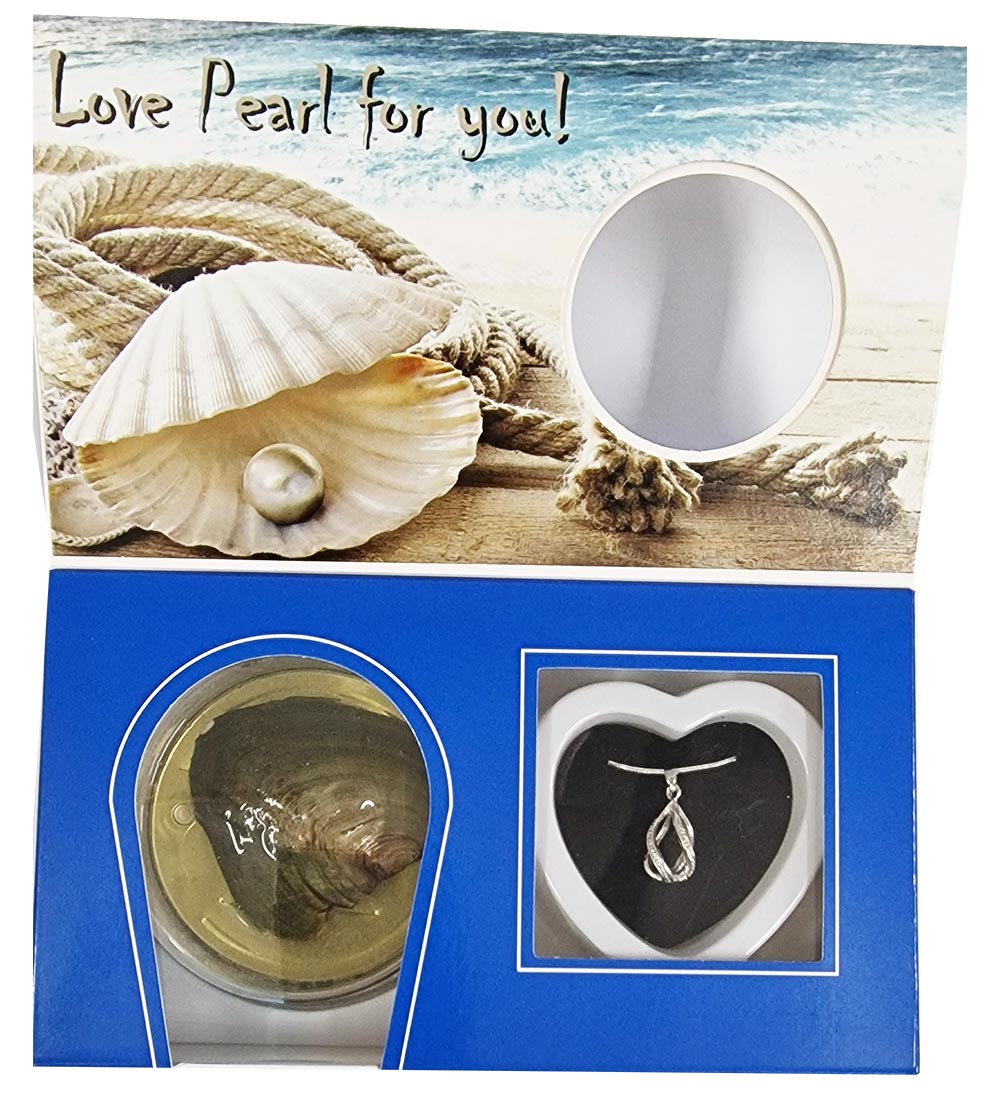 Love Pearl Necklace – Double Dolphin